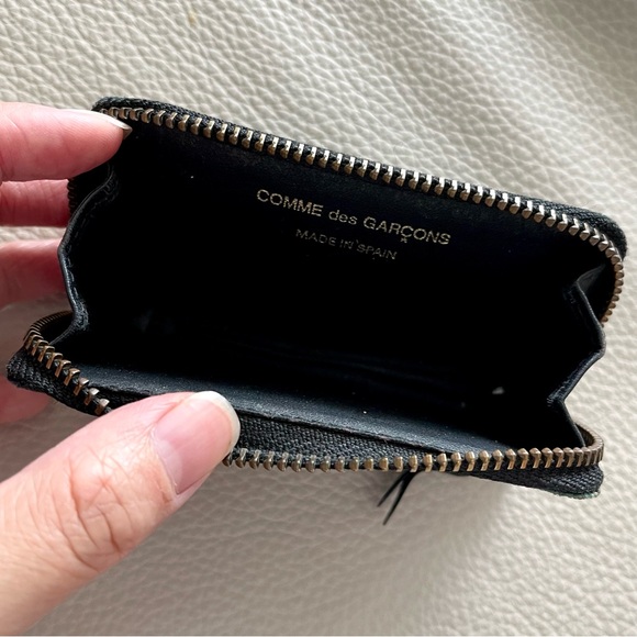 Comme des Garçon Tartan Coin Card Wallet - Picture 4 of 7